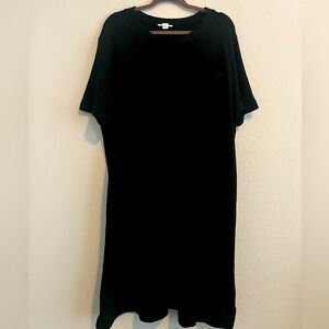 Black Caslon Knee Length Dress Size 3X